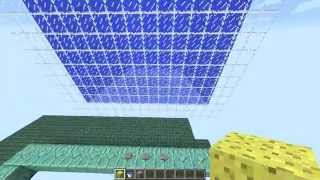 Minecraft How Sponge works how to clear large bodies of water [upl. by Azarria]