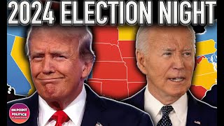 2024 PRESIDENTIAL ELECTION NIGHT SIMULATION  ON POINT POLITICS 2024 ELECTION FORECAST [upl. by Solokin]