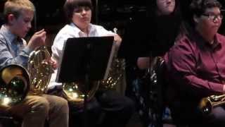 Marietta Middle School Winter Band Concert 2013 [upl. by Petey]