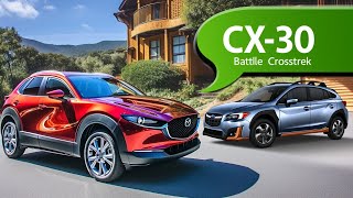 Mazda CX30 vs Subaru Crosstrek [upl. by Naid]