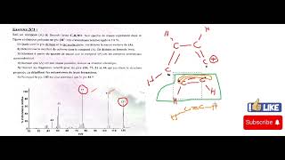 correction exercice 1  examen Spectrométrie de masse 2024 part 3 [upl. by Jeaz999]