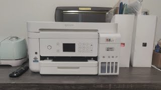 Epson EcoTank ET 3850 Wireless Color All in One Cartridge Free Supertank Printer Review [upl. by Attesoj]