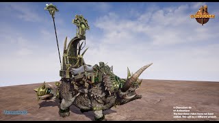 Warhammer Lizardmen  Stegadon [upl. by Rusel]