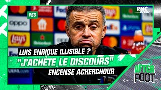 PSG quotJachète le discoursquot Acherchour encense la tactique imprévisible de Luis Enrique [upl. by Meghann793]