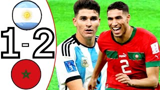 12 Argentina vs MoroccoArgentina vs Morocco All GoalsampHighlights2024 [upl. by Odnamra]