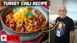 Turkey Chili Recipe by Pasquale Sciarappa [upl. by Trauner186]