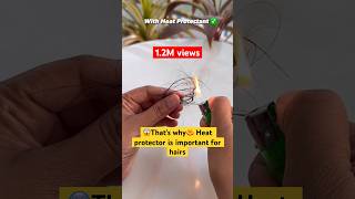 Use ♨️heatprotectant haircare hairstyle dandruff hairstyle heatprotection shorts trending [upl. by Sitnik604]