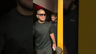 Khabib Nurmagomedov Shara Khamzat Chimaev shortvideo [upl. by Finah521]