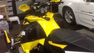 Skidoo XP Knee Pad Install [upl. by Reviere]