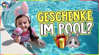 EILMELDUNG Osterhase im Pool gesichtet 🐰 Findet Ava dort Geschenke Geschichten und Spielzeug [upl. by Cl]