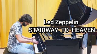 Led Zeppelin  Stairway To Heaven piano cover [upl. by Tebor]