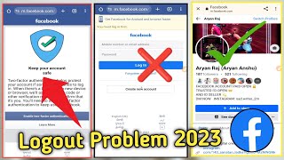 Facebook Keep Your Account Safe Problem Solved  Enable 2FA Authentication Problem FB 2मिनट में open [upl. by Iila]