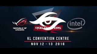 Team Secret vs The Mongolz game 1 ROG MASTERS 2016 [upl. by Matt]