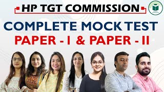 HP TGT Commission  Medical  Complete Mock Test  Paper 1 amp Paper  2  CivilsTap [upl. by Neram215]