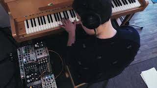 Parallax  Piano and Modular improvisation [upl. by Anegal]