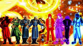 KOF Mugen Goenitz Team VS Ronald McDonald Team [upl. by Haem]