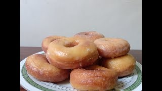 Classic Glazed Donuts Easy at home recipe  Fried Donuts [upl. by Josy]