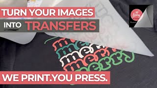 How to Turn Your Image into T Shirt Transfers [upl. by Willms]