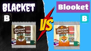 Blooket VS Blacket 4000 Token Autumn Pack Opening CRAZY [upl. by Eecats]