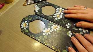 Daisy Painting Tutorial Part 1 [upl. by Maeve984]