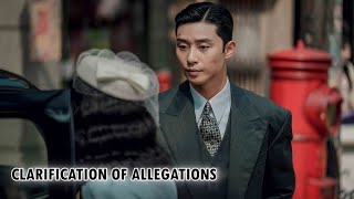 Park Seo Joon Reveals Facts About The Serious Allegations Stemming From Gyeonseong Creature [upl. by Lekram695]