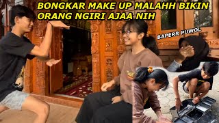 MAUU BAPER BUKA VIDEO INI BERSIH BERSIH KOTAK MAKE UP MENJELANG PENTAS [upl. by Elumas248]