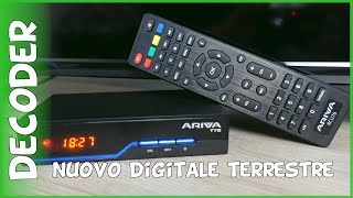 Ferguson Ariva T75 recensione decoder per nuovo digitale terrestre dvb t2 [upl. by Khajeh474]