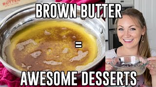 How to Brown Butter for baking [upl. by Ztnahc]