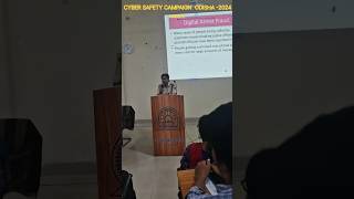 Cyber Safety Awareness Program  NKC CTE Angul [upl. by Hgielime]