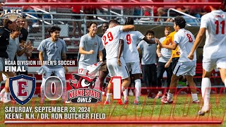 Keene State Mens Soccer Highlights vs Eastern Connecticut 9282024 [upl. by Pinelli]