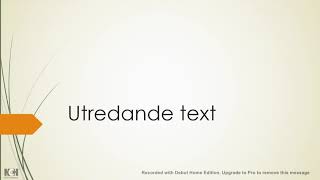 Utredande text كيف تكتب [upl. by Dyal637]