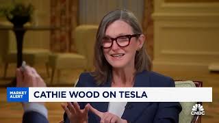 Cathie Wood Tesla Stock is Going To 2000 so were Buying More TSLA [upl. by Hoashis173]