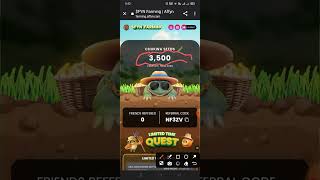 AffYn  Complete Quest amp Earn Seeds SeedsFYN Token airdropcrypto [upl. by Larkins209]