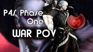 【FFXIV】Aspholdelos The Fourth Circle Savage P4S Phase One CLEAR  WAR POV [upl. by Zoes]