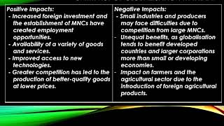 Chapter 4 globalisation and the Indian economy ncert Summary and important questions [upl. by Petrick]