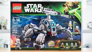 LEGO Star Wars 75013 UMBARAN MHC MOBILE HEAVY CANON Review 2013 [upl. by Airenahs]