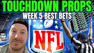 NFL Touchdown Prop Bets WEEK 5 BEST BETS FREE NFL PICKS amp BETTING PREDICTIONS [upl. by Ayal]