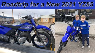 New 2021 Yamaha YZ85 Pickup and Overview [upl. by Eveivenej]