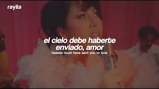 quotUn corazón como el tuyo está en extinciónquot Kali Uchis amp Peso Pluma  Igual Que Un Ángel  Español [upl. by Yecaj403]