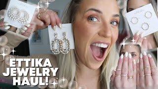 ETTIKA JEWELRY HAUL [upl. by Eidnas]