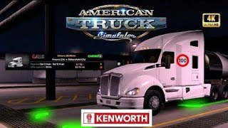 Driving Through California Fresno to Bakersfield Gameplay  gaming americantrucksimulatorats [upl. by Tirrag8]