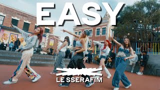 KPOP IN PUBLIC LE SSERAFIM 르세라핌  ‘EASY’ 1 Take Dance Cover  by ACEY Dance Team aceydance [upl. by Ydeh]