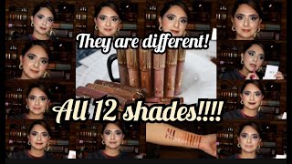 NEW Juvias Place The Coffee Shop Lip Glosses All 12 Shades amp 3 Lip Liners [upl. by Acireh]