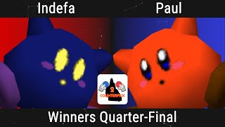 CounterPick 2 Winners Quarters  Indefa Kirby vs Paul Kirby [upl. by Eilsel692]