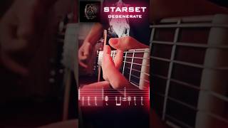 DEGENERATE  STARSET INTRO GUITAR COVER starset rock metal cover guitar [upl. by Dulciana]