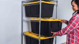 SafeRacks Storage Bin Racks [upl. by Suoivatnom]