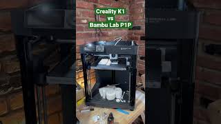 Bambu Lab vs Creality P1P vs K1 Print tests [upl. by Ecurb207]