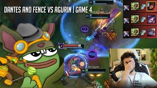 Dantes and Fence vs Agurin PURE CINEMA  NNO Game 4 [upl. by Ahsyat]