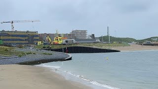 SCHEVENINGEN LIVE ENORME REGENVAL AAN DE KUST youtube youtubelive live beach [upl. by Leonelle233]