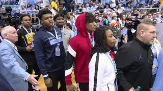 UNC Football Recruits at Duke Game [upl. by Cormack]